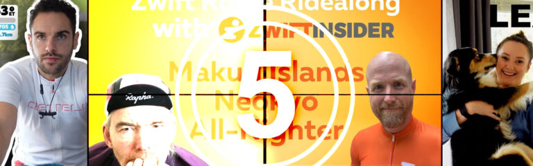 Top 5 Zwift Videos: Route Ridealongs, Off-Season Races, and Leadville 100 Training