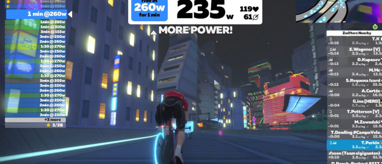 Training with Rowe & King, Week 6