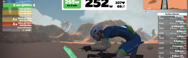 Training with Rowe & King, Week 7