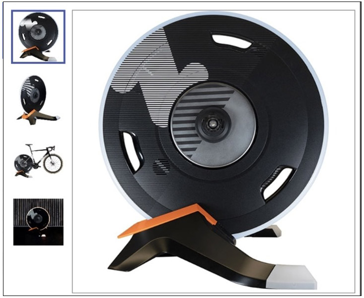 Wheel on on sale trainer zwift