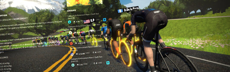 Category Enforcement Test Races Announced