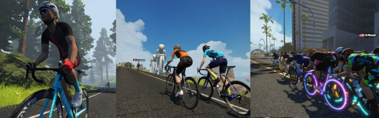 Watopia “Downtown Titans” Route Details