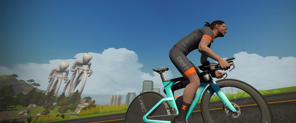 Zwift tt online bike