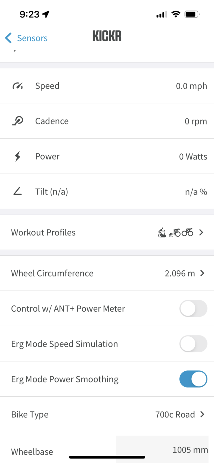 All About ERG Mode Power Smoothing On Wahoo KICKR Trainers Zwift Insider