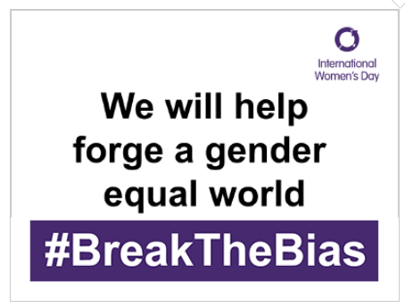 Support female athletes worldwide and help #BreakTheBias in