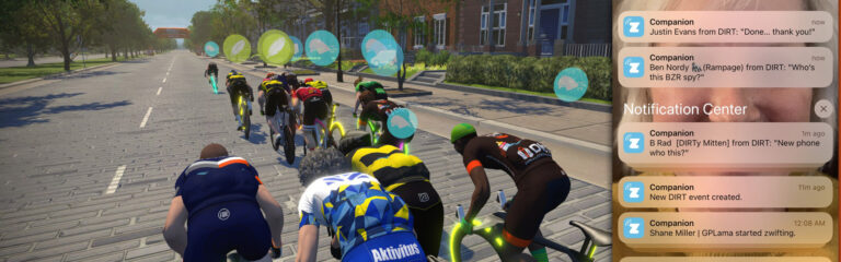 Zwift Updates this Week: Companion App Club Alerts and Weight/Height Locks in Events