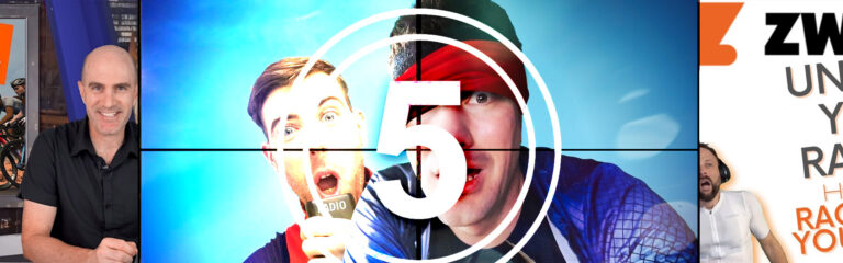 Top 5 Zwift Videos: Blindfolded Racing, Voluntary Upgrades, and Clubs