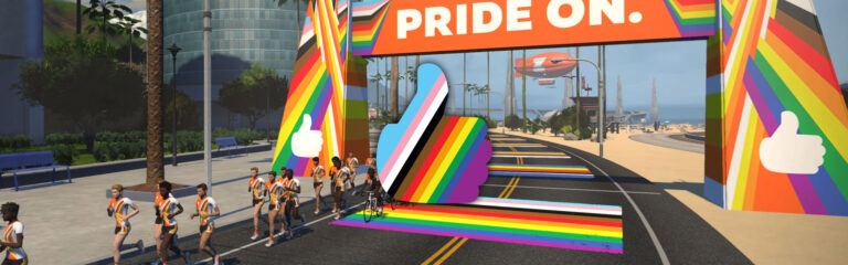 All About Pride On 2022 on Zwift