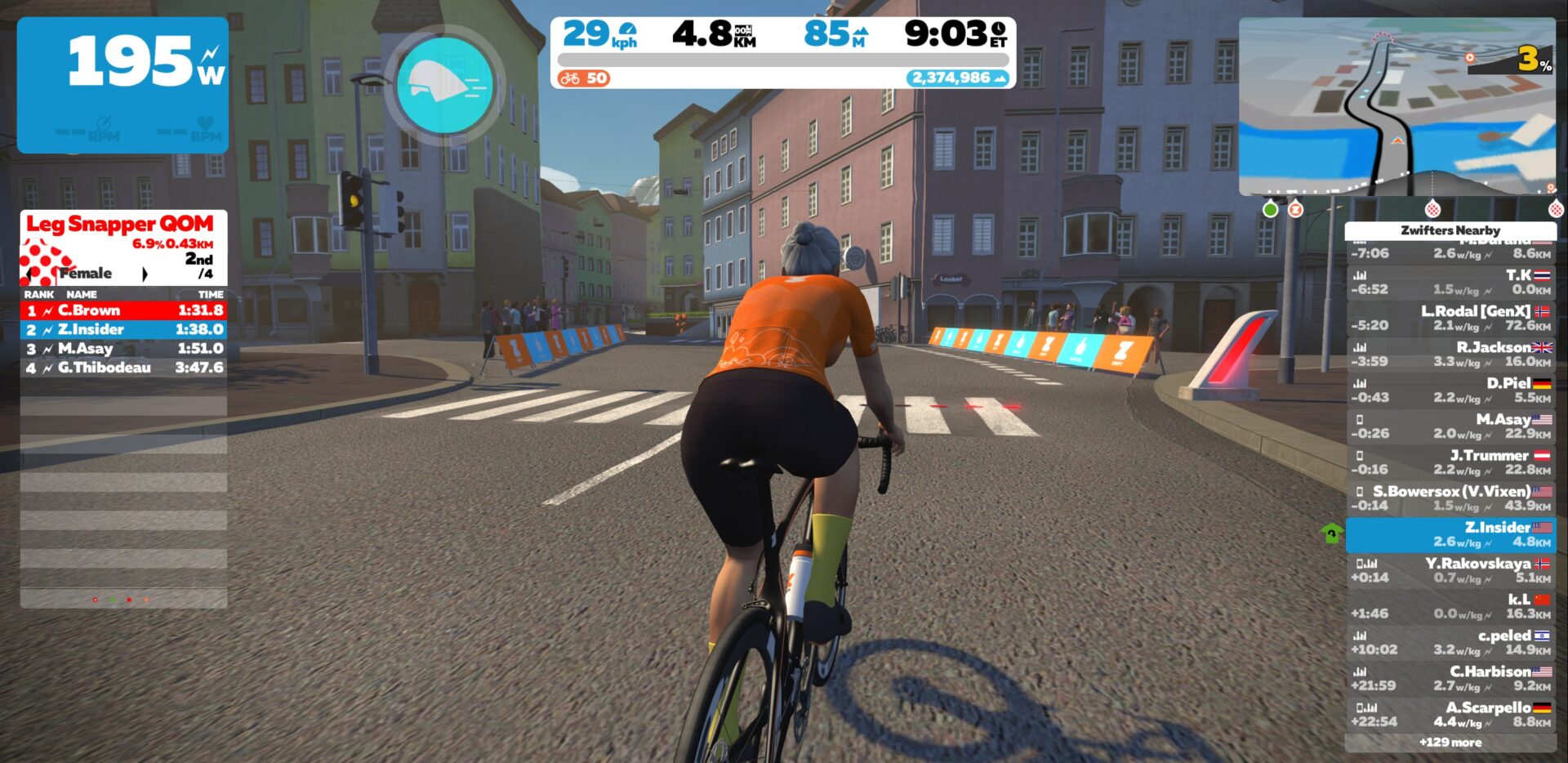 Strava vs Zwift’s New Legsnapper KQOM the Minimum Segment Length