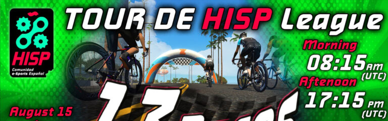 Tour de Hisp 13-Stage Daily Tour Announced, August 15-28