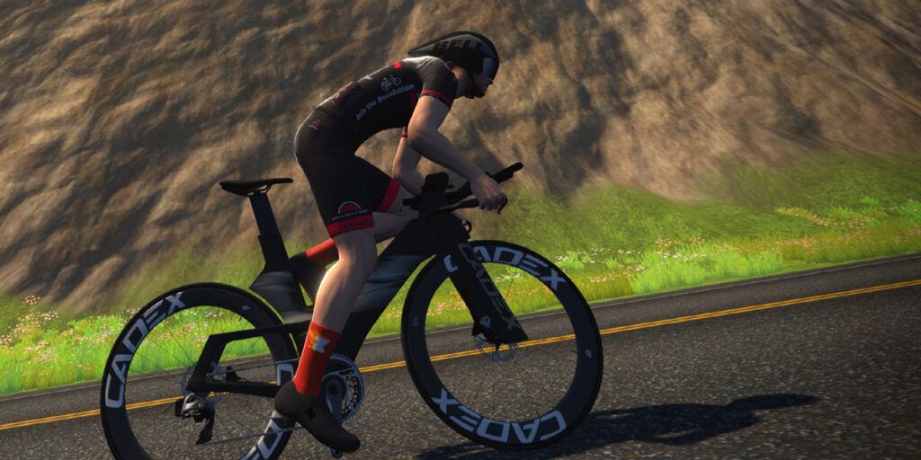 Zwift best tt bike wheels hot sale