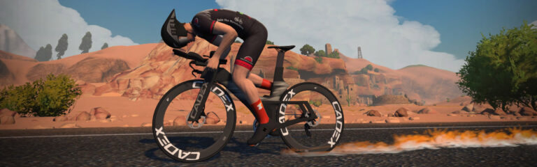 All About Zwift’s New CADEX Tri Frame