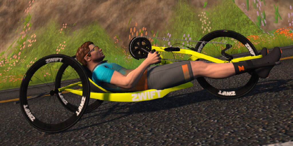 Zwift on sale recumbent bike