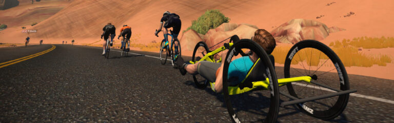 All About Zwift’s New Handcycle