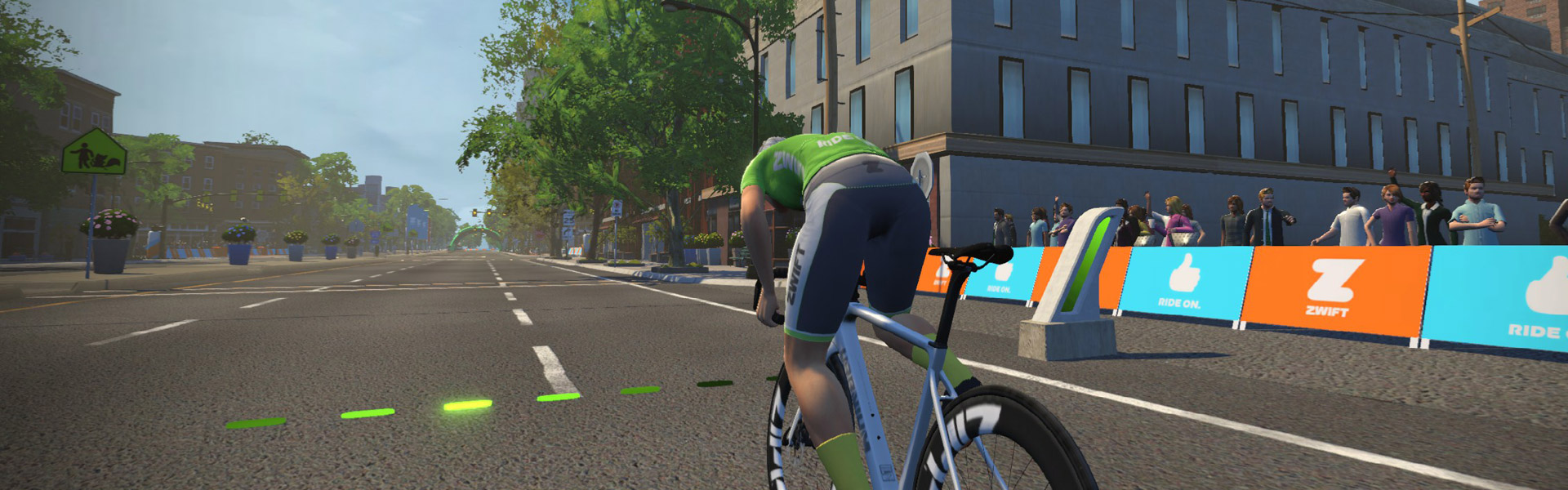 Broad St. Sprint (Richmond) Zwift Segment Details Header Image