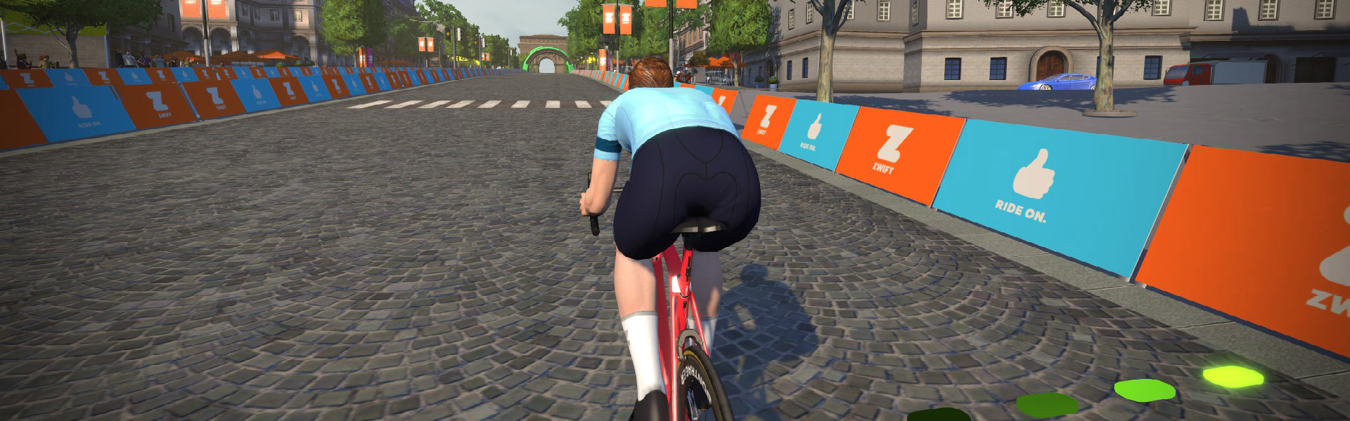 Champs-Élysées Sprint (Paris) Zwift Segment Details Header Image