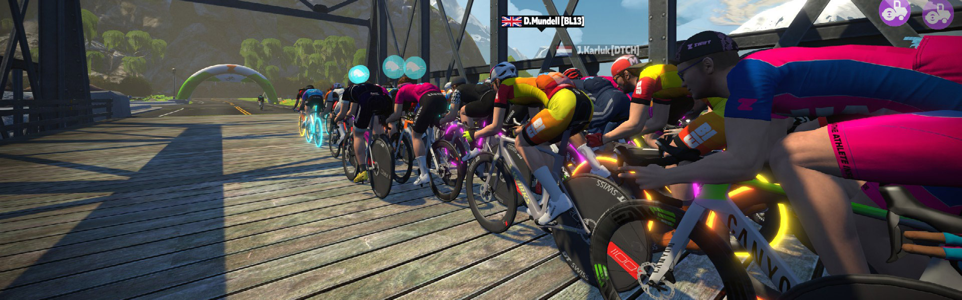 JWB Sprint Reverse (Watopia) Zwift Segment Details Header Image