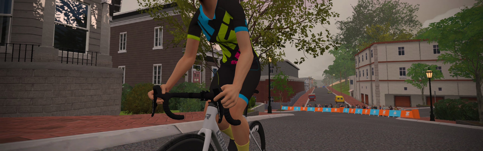 Libby Hill KOM Reverse (Richmond) Zwift Segment Details Header Image