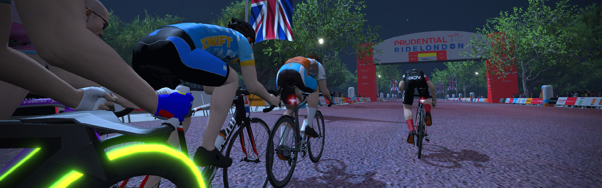 The Mall Sprint (London) Zwift Segment Details Header Image