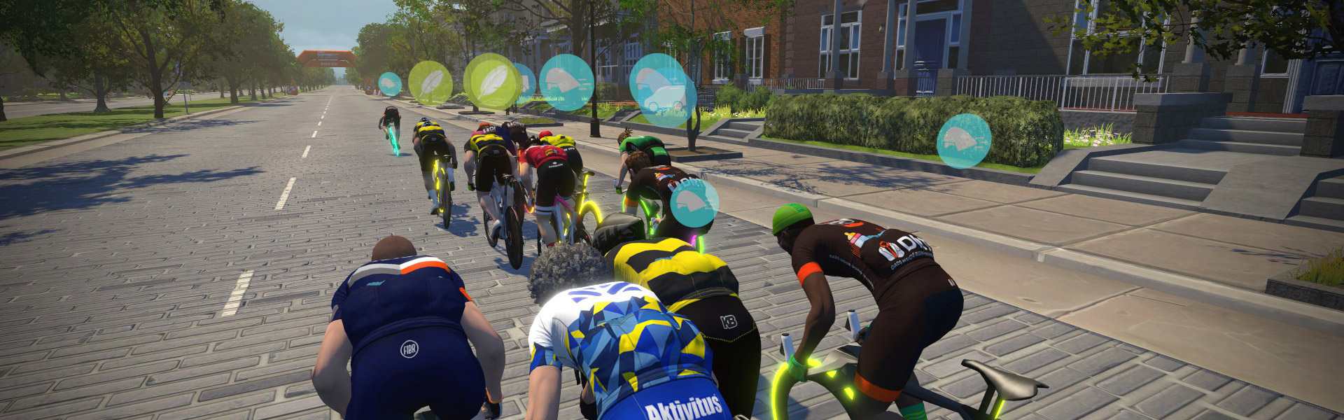 Monument Ave Sprint (Richmond) Zwift Segment Details Header Image