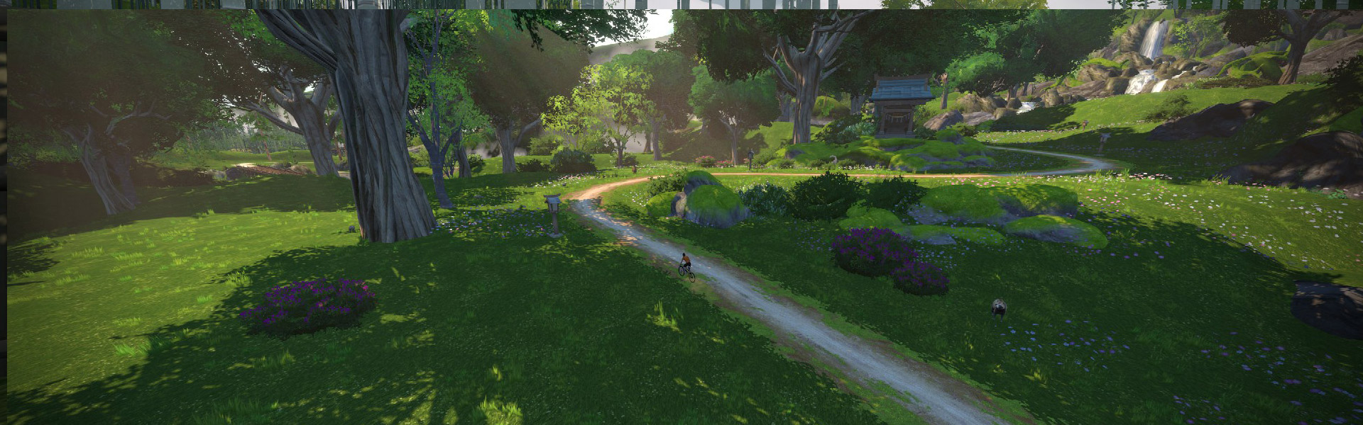 Temple KOM Reverse (Makuri Islands) Zwift Segment Details Header Image