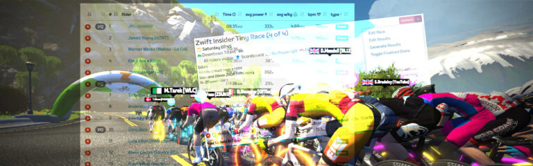 Brain Dump: Tiny Race Minutiae