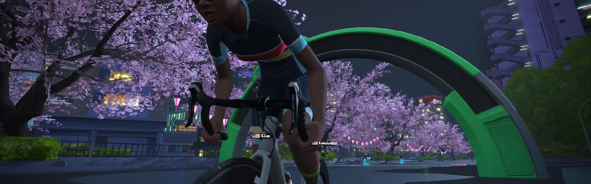 Tower Sprint Reverse (Makuri Islands) Zwift Segment Details Header Image