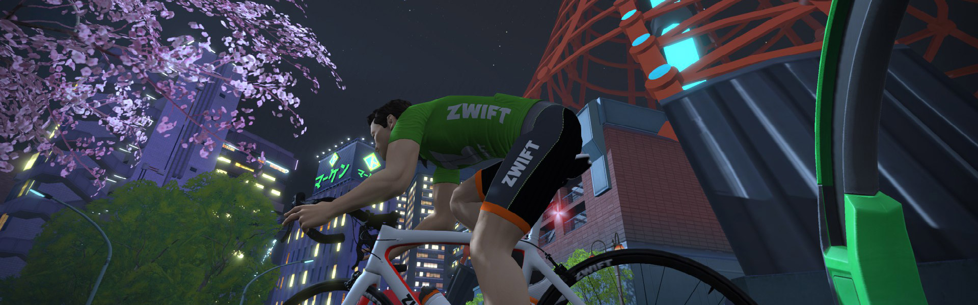 Tower Sprint (Makuri Islands) Zwift Segment Details Header Image