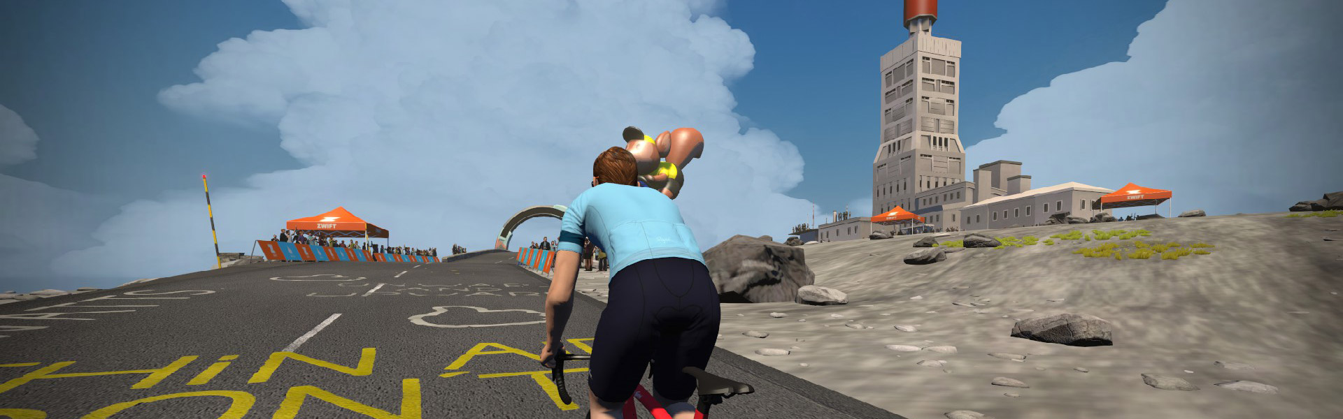 Ventoux KOM (France) Zwift Segment Details Header Image