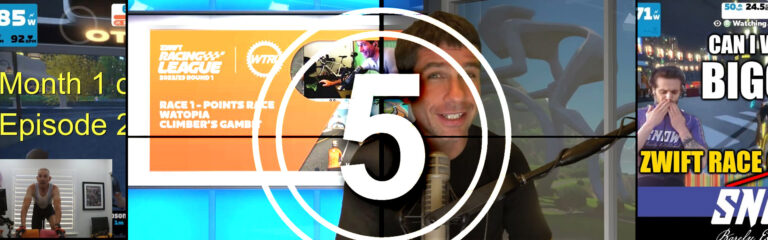 Top 5 Zwift Videos: Racing, Ramp Testing, and Losing Weight