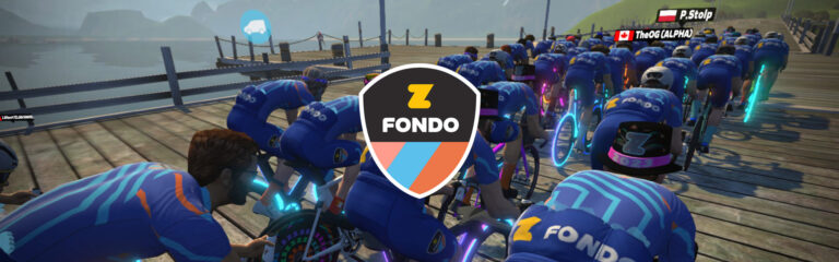 Zwift Fondos this Weekend