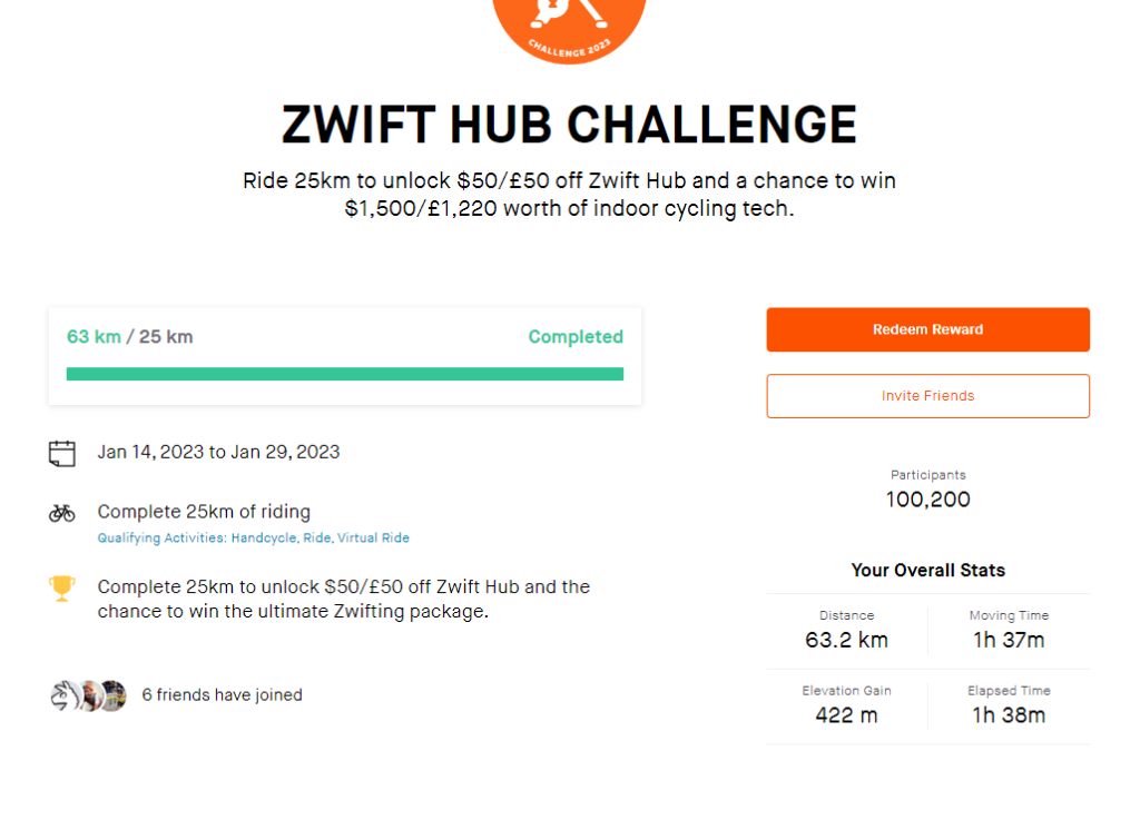 Save  on Zwift Hub with this Strava Challenge