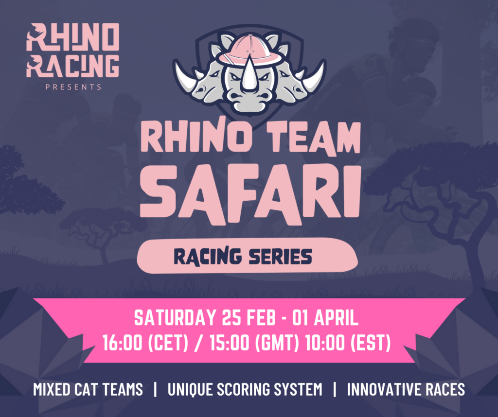 Rhino Racing Team Safari Racing Series begins February 25