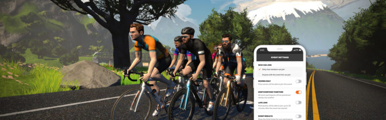 Speed Tests: Rubberbanding (Keep Everyone Together) Mode in Zwift Club Events