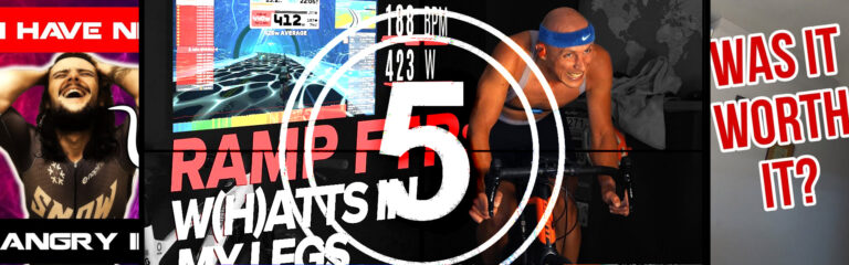 Top 5 Zwift Videos: Reviewing Workouts, Ramp Tests, and Angry Racing