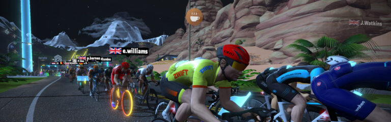 Coffee Stop Goes Live on Zwift