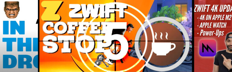 Top 5 Zwift Videos: Coffee Stop, Racing Roasts, and Hidden Updates