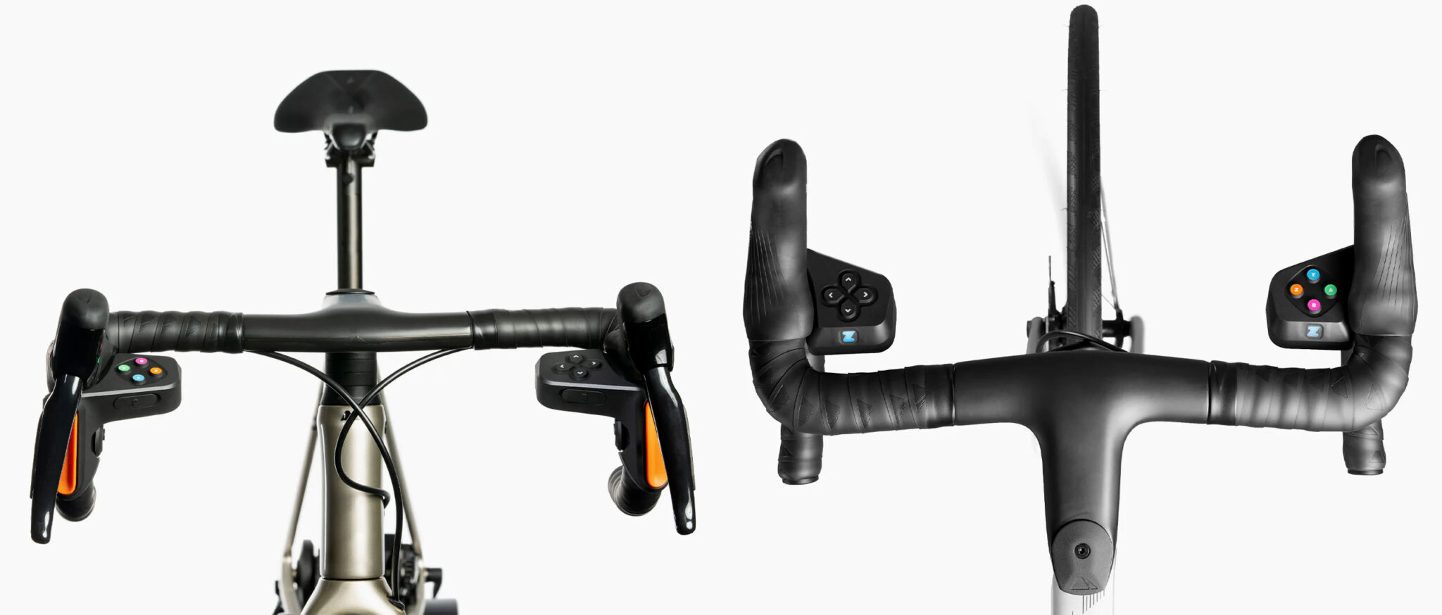 Zwift debuts new attachable game controller for bikes