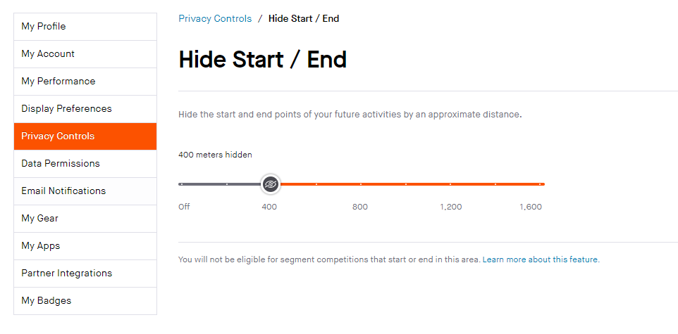 Segment Leaderboard Filters – Strava Support