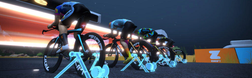 Pack Dynamics v4.1 Speed Tests: 4-Rider Drafting with TT Bikes