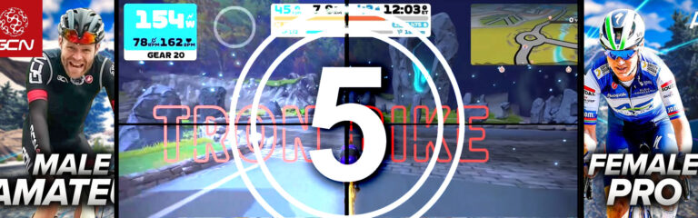 Top 5 Zwift Videos: Tron Bike, Zwift Gear, and Racing Pros