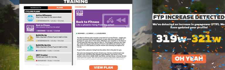 Zwift Training Plans: Browsing, Enrolling, Cancelling, and Finishing Your Training Plan