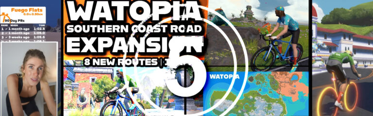 Top 5 Zwift Videos: Watopia’s Southern Coast – The Community’s Perspective