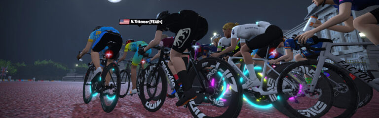 Women’s Racing on Zwift
