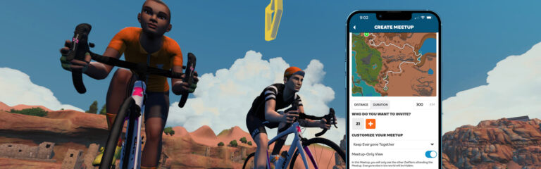 Speed Tests: Rubberbanding (Keep Everyone Together) Mode in Zwift Meetups
