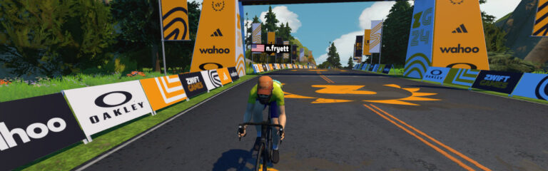 Neal Fryett Wins the Men’s Epic Championship at the Zwift Games