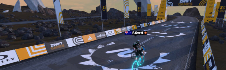 Freddy Ovett Wins the Zwift Games Climb Championship and Wahoo Overall Classification