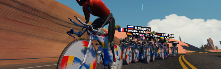 All About Zwift’s New Pinarello Espada TT Bike