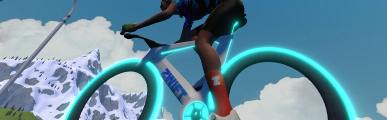 How to Unlock the White Tron Bike in Zwift