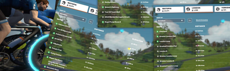 How long would it take to ride every Zwift route?